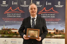 Prof. Luís Simões da Silva z Portugalii, laureat  ECCS Charles Massonnet Award 2026,